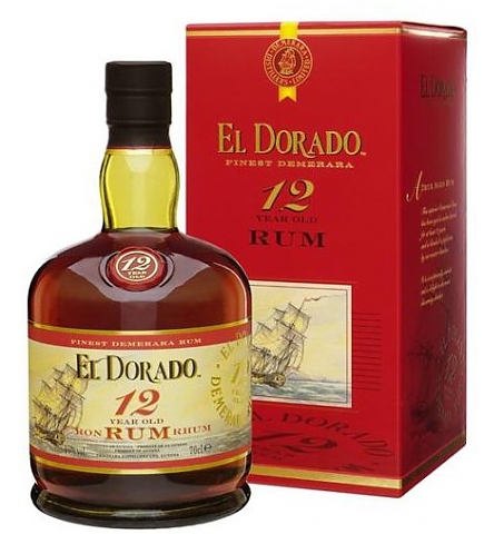 El Dorado 12 letý 40% 0,7l (darčekové balenie kazeta)