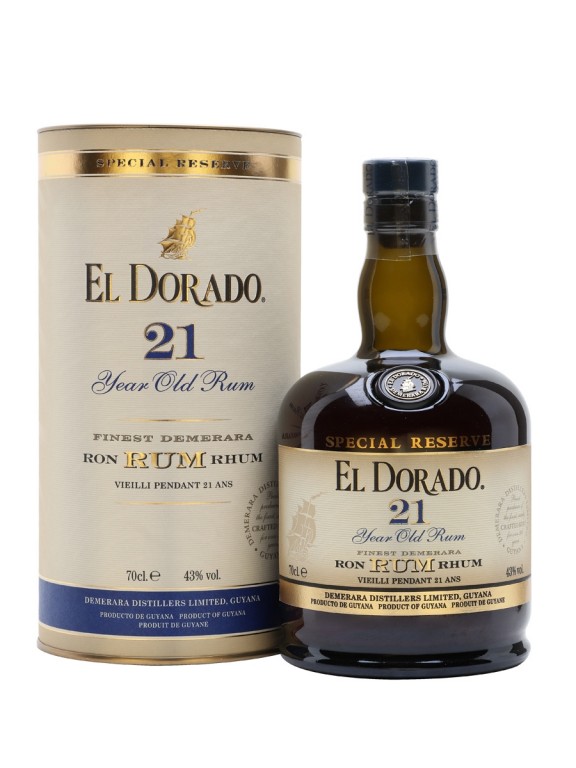 El Dorado 21 yo 43 % 0,7 l