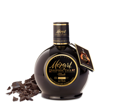 Mozart Chocolate Dark 17% 0,5l (čistá fľaša)