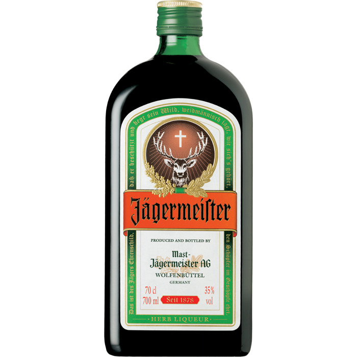 Jägermeister 0,7l 35% (holá láhev)