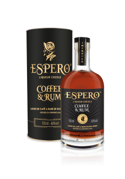 ESPERO CREOLE COFFEE & RUM 40%0,7l(tuba)