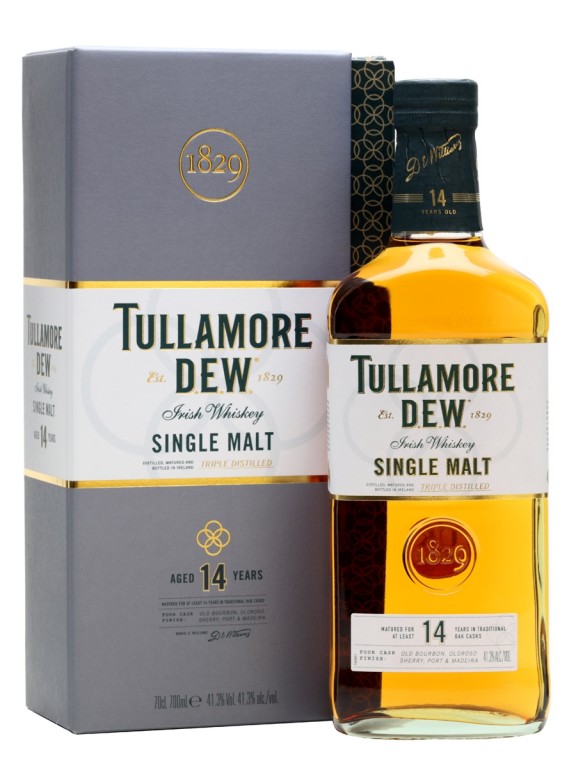 Tullamore D.E.W. 14YO Single Malt 0,7L 41,3%