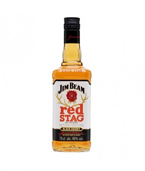 JIM BEAM RED STAG BLACK CHERRY 40% 1l