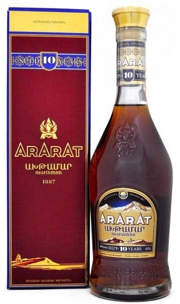 Ararat 10 letá 40% 0,7l