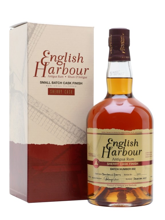 ENGLISH HARBOUR SHERRY CASK 46% 0,7l (karton)