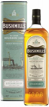 BUSHMILLS STEAMSHIP BOURBON CASK 40%1l