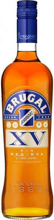 Brugal XV Gran Reserva 1l 38% (karton)