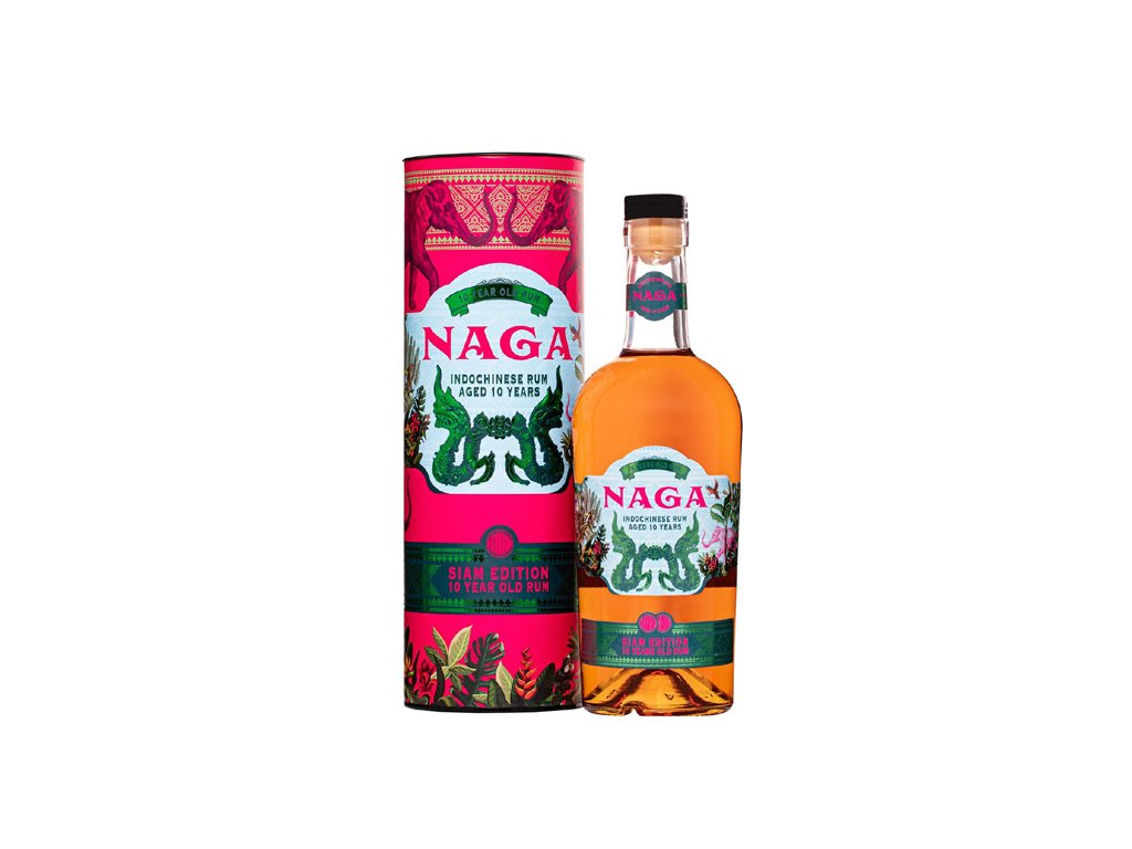 Naga Rum Naga Siam Edition 10y 40% 0,7l Tuba