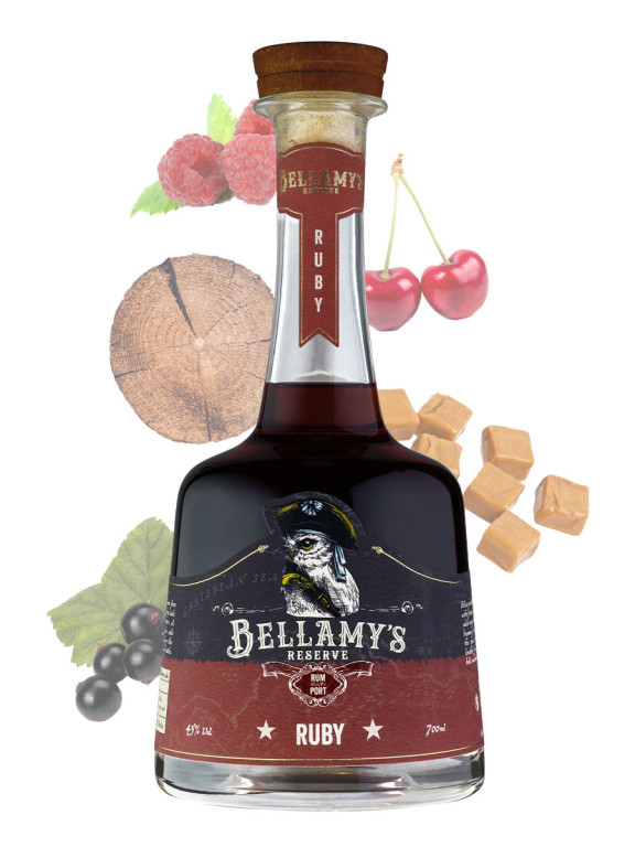 Bellamys Reserve Ruby 45% 0,7l (holá láhev)