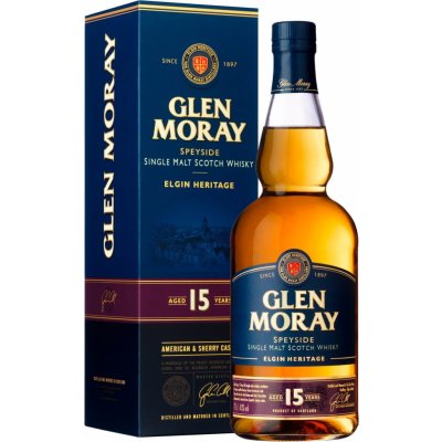 Glen Moray 12 letá 40% 0,7l (darčekové balenie kazeta)