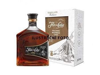 FLOR DE CANA VOLTANIC BOURBON 40%1l(hola